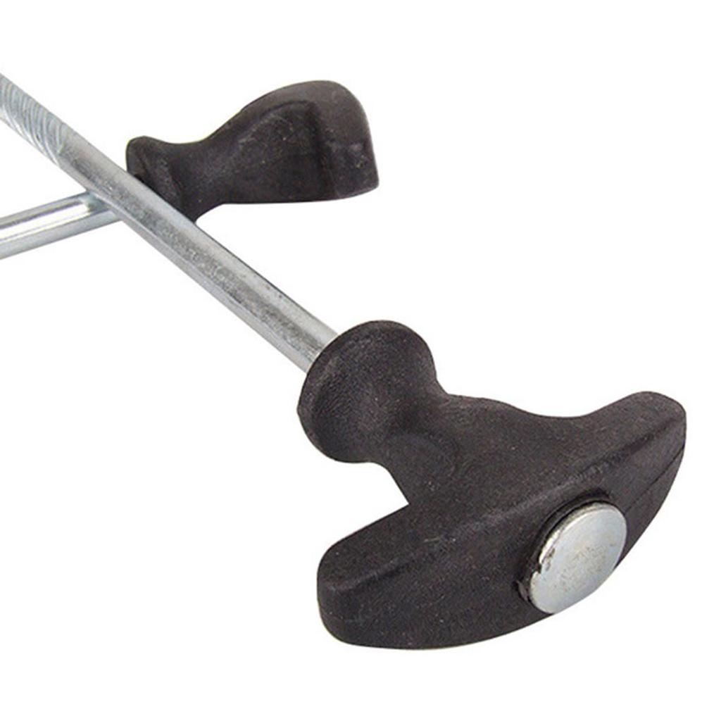 Non-Rust Camping Family Tent Pop Up Tent Stakes Heavy Duty Metal Tent Pegs 10pc-Pack Camping Accessories Quality Metal