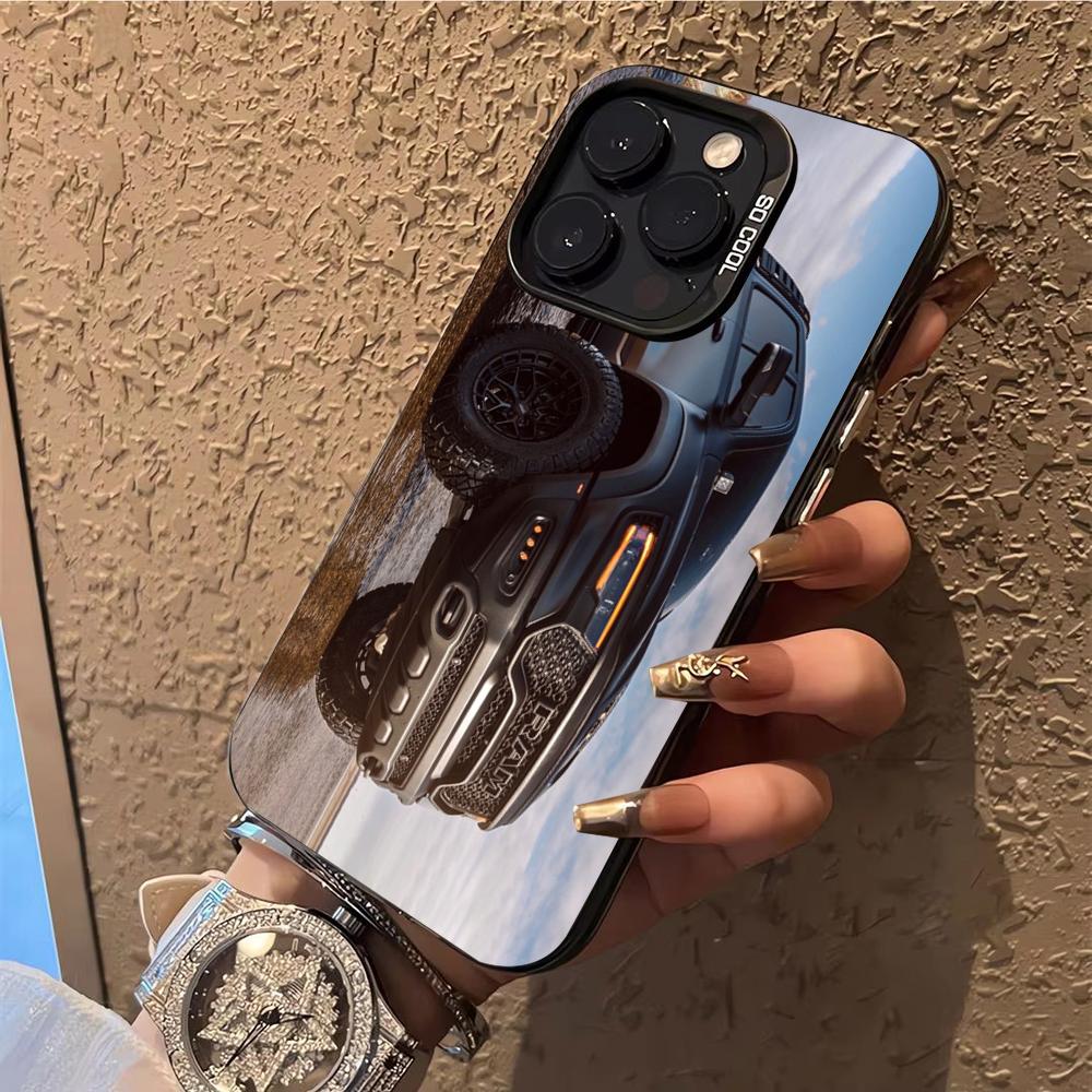 

Чехол для телефона CAR R-RAM 1500 TRX Чехол для телефона для iPhone 14 16 15 11 12 13 Pro Max Mini Plus Ударопрочный чехол iPhone16
