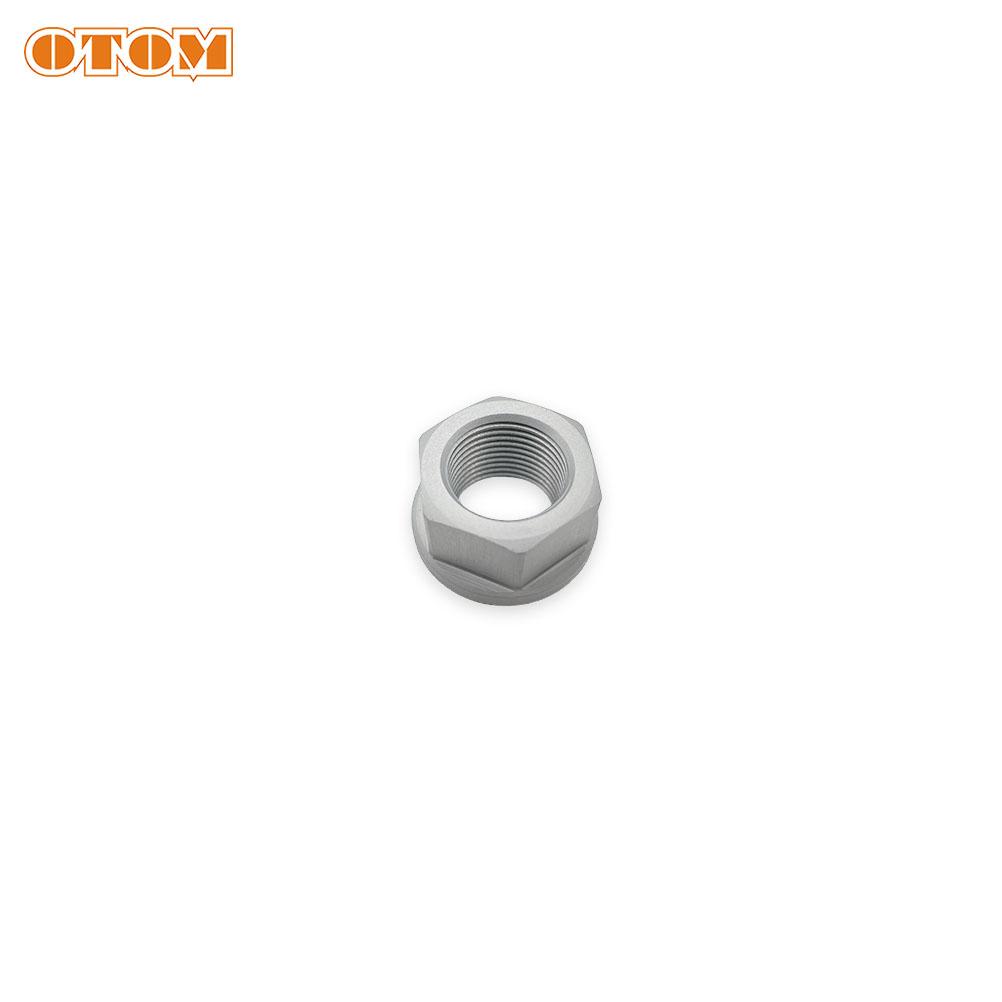 OTOM Motorcycle Rear Axle With Nut Axle Block Pivot Wheel Hub Shaft For KTM HUSQVARNA GASGAS SX85 TC85 2015-2024 MC85 2021-2024