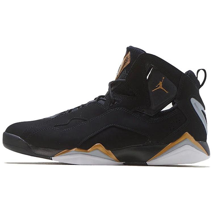 Air Jordan True Flight Black Metallic Gold Men s 342964-070 EU 42.5