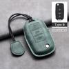 Leather Car Key Case Cover Fob for Volkswagen VW Polo Golf Passat Tiguan Beetle Caddy T5 Up Eos Skoda Seat Leon Altea Octavia
