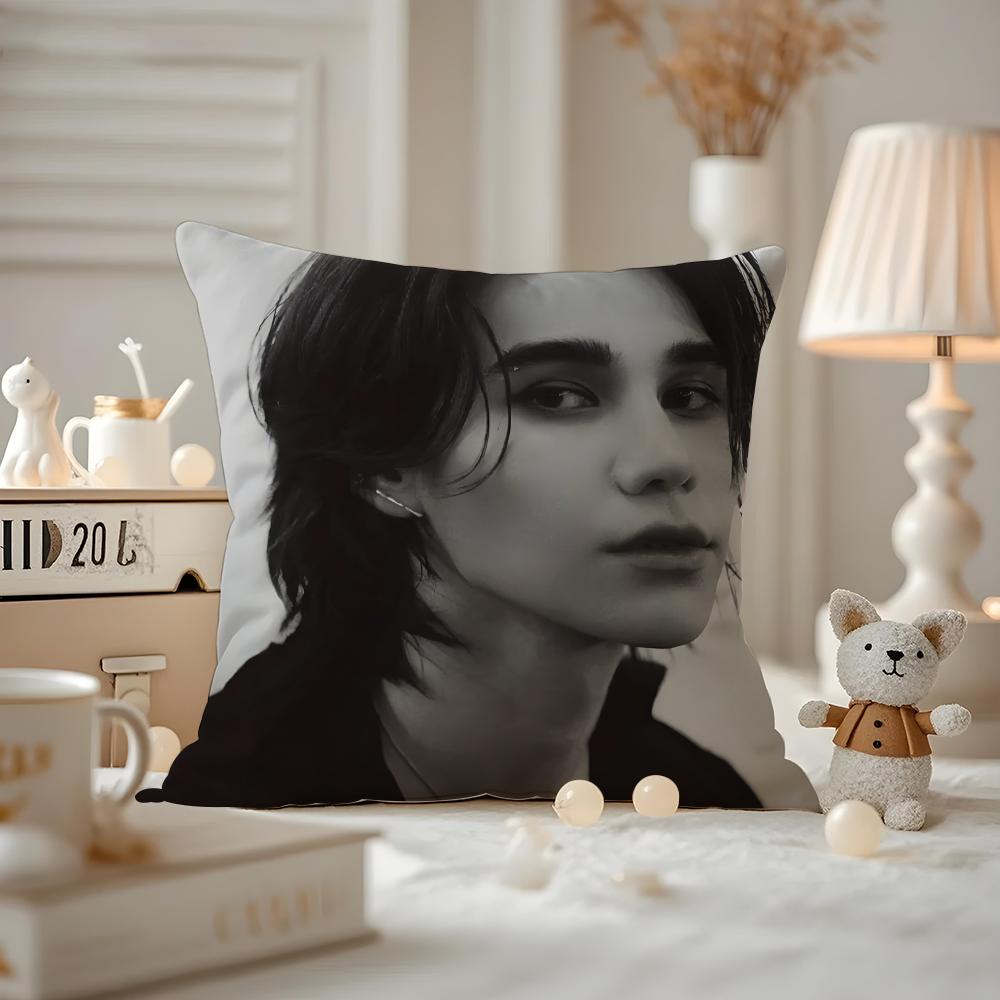 Jeff Satur Kissenbezug Musterbedruckter Kissenbezug für Wohnzimmer Sofakissenbezug & Schlafzimmerdekoration