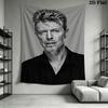 David Bowie Wall Tapestry Art Tapestry Background Cloth Fashion Print Background Cloth Wall Decoration Atmospheric Background Cloth