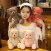 25cm Kawaii Teddy Bear Dolls Plush Toy Stuffed Soft Baby Infant Appease Pillow Comforting Toy For Children Birthday Xmas Gifts