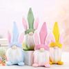 Ostern Gesichtslose Zwerg-Kaninchen-Puppe Frohe Ostern Dekoration Für Zuhause Partyzubehör 2026 Frühling Hängende Kaninchen-Ornamente Kindergeschenke