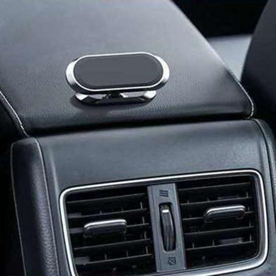 Phone Holder Self Adsorption Aluminium Alloy Adhesive Strong Magnetic Firm Phone Catcher