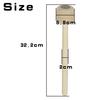 Wooden Bass Drum Sticks Wool Felt Head Durable Log Snare for Drum Percussion Instrument