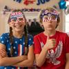 13Pack Glasses, Patriotic Photo Booth Props, American Flag Eyeglasses For Independence Day Party Decorations Favors