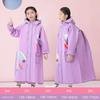 Raincoat for Children, Boys and Girls, Primary and Secondary School Students, with a Special Backpack Compartment, Long Full-Body Rain Poncho for
