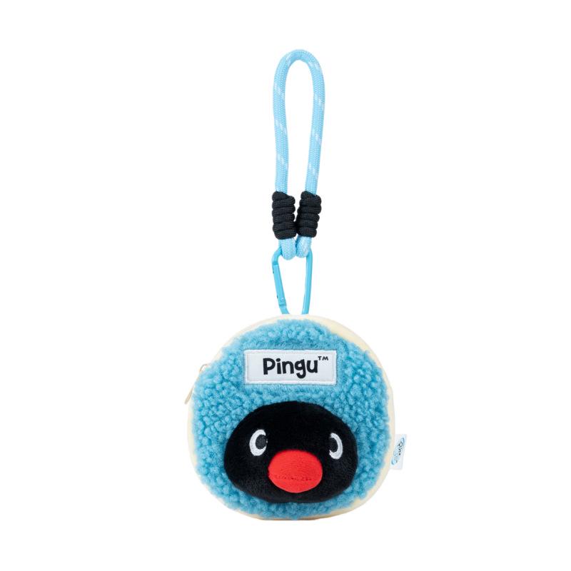 Pingu & Pinga Plush Doll Keychain – Cute Bag Charm and Backpack Accessory