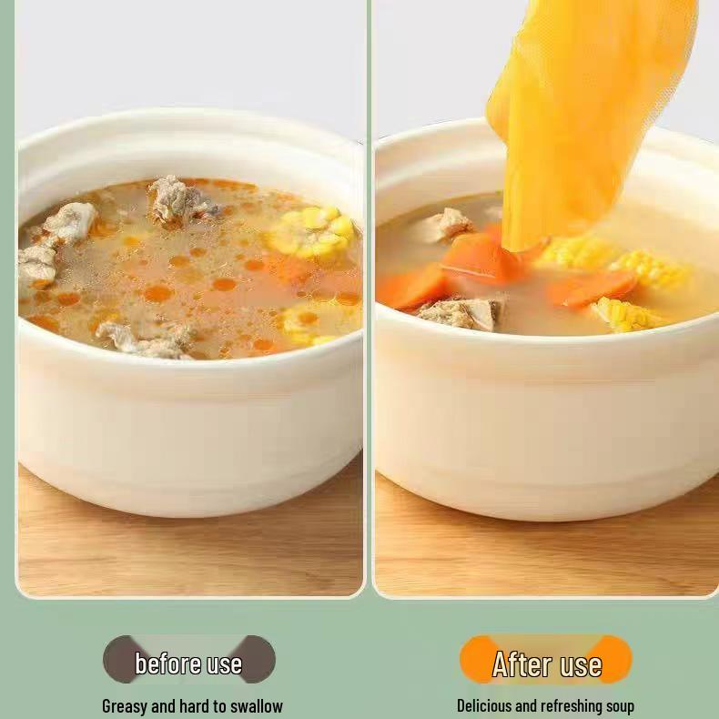 Oil Absorbent Paper for Kitchen: Food-Grade, Disposable, Suitable for Soups and Fried Foods