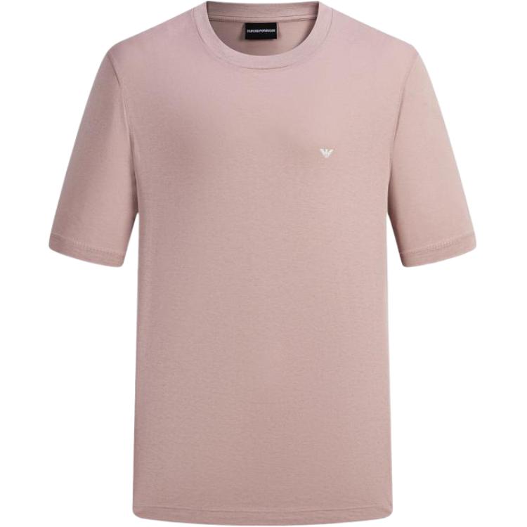 

Emporio Armani Knitted Casual Versatile Soft Comfortable Simple Fashion Lightweight T-Shirt Men tops EM005737-AF24470-U4079 S