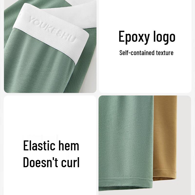 Men's Modal Antibacterial Boxer Briefs 3-Pack