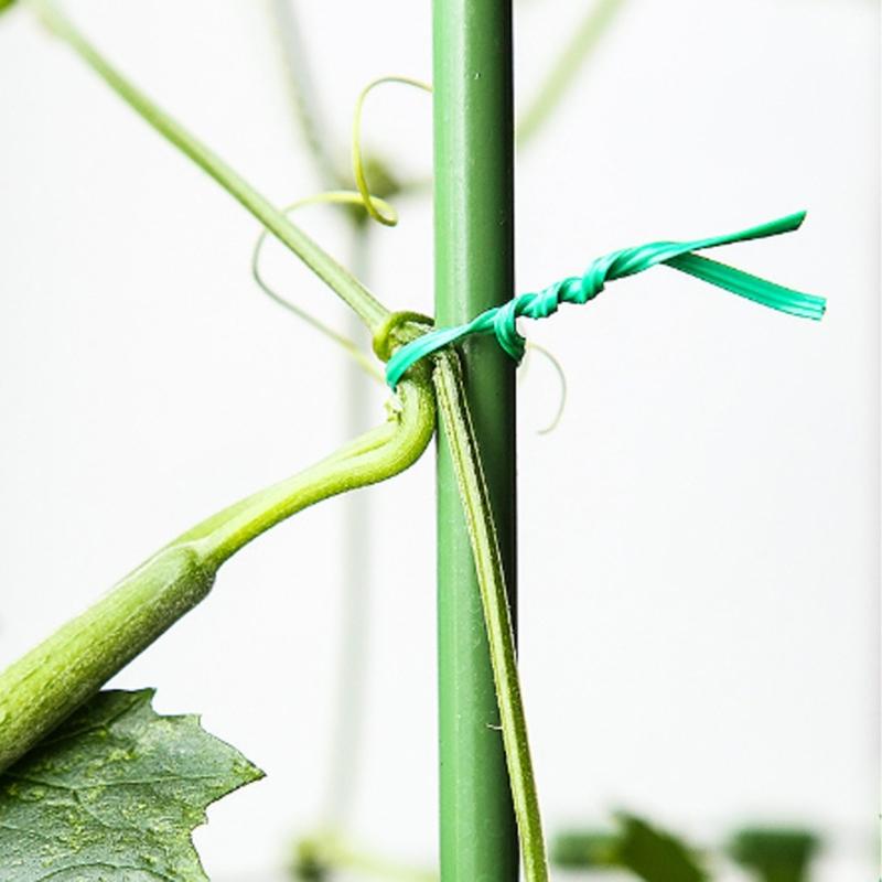 Gardening Plant Soft Wire Garden Flexible Tie Soft Garden Tie Color Twist Tie Rubber Tie Garden Tool For Vegetable