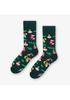 Women's Socks with Christmas Tree Ornaments Christmas Tree Art. 078 MORE ART.078 SK. WOMEN'S CHRISTMAS dD023 Christmas Tree/green 35-38 UD163078D