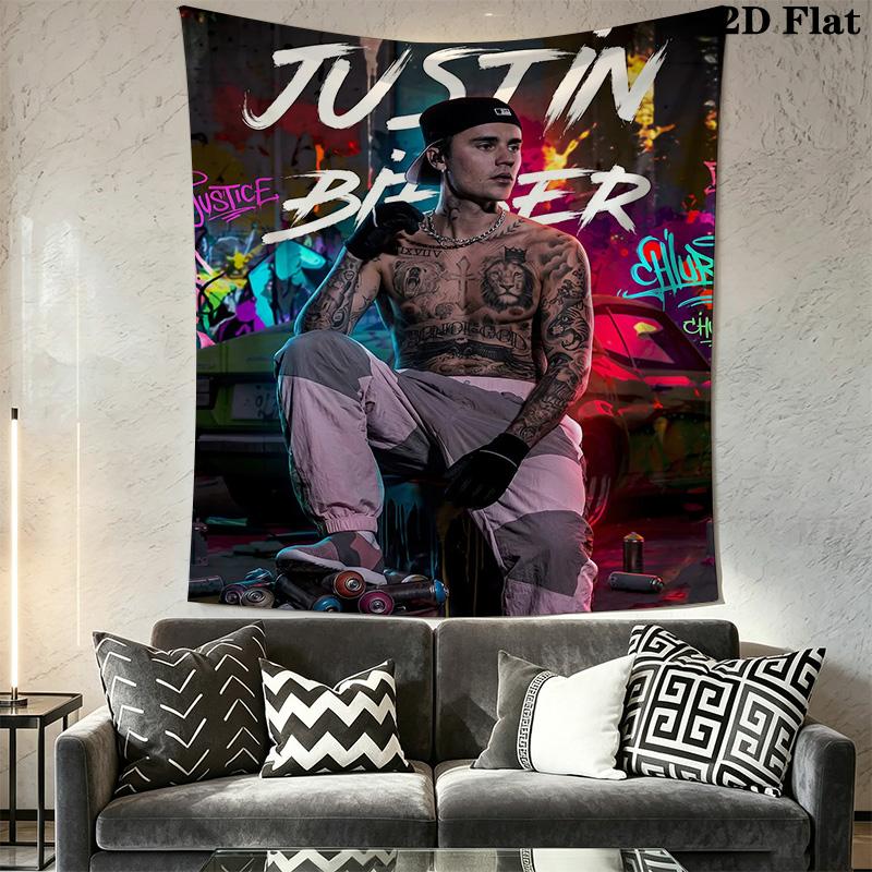 Believe Power Dreams Tapestry Wallmounted Background Cloth Atmospheric Background Cloth Homestay Soft Decoration Tapestry