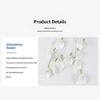 Stylish White Calla Lilies And Pearls Bridal Bouquets Photo Shoot Accessories For Wedding Parties And Sophisticated Decors
