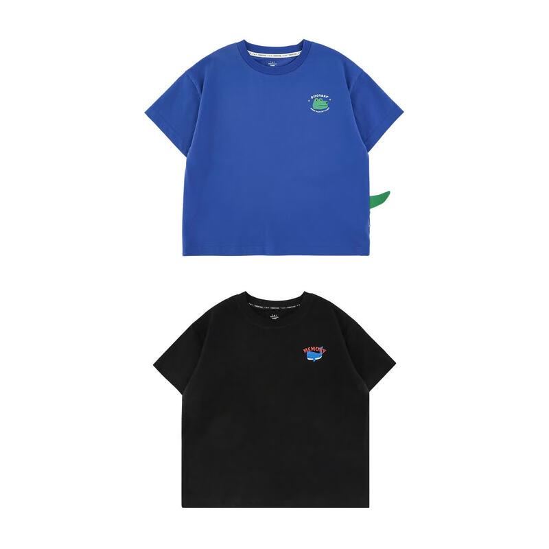 YouYou Boys' Cloud-Soft Cartoon Patch T-Shirt