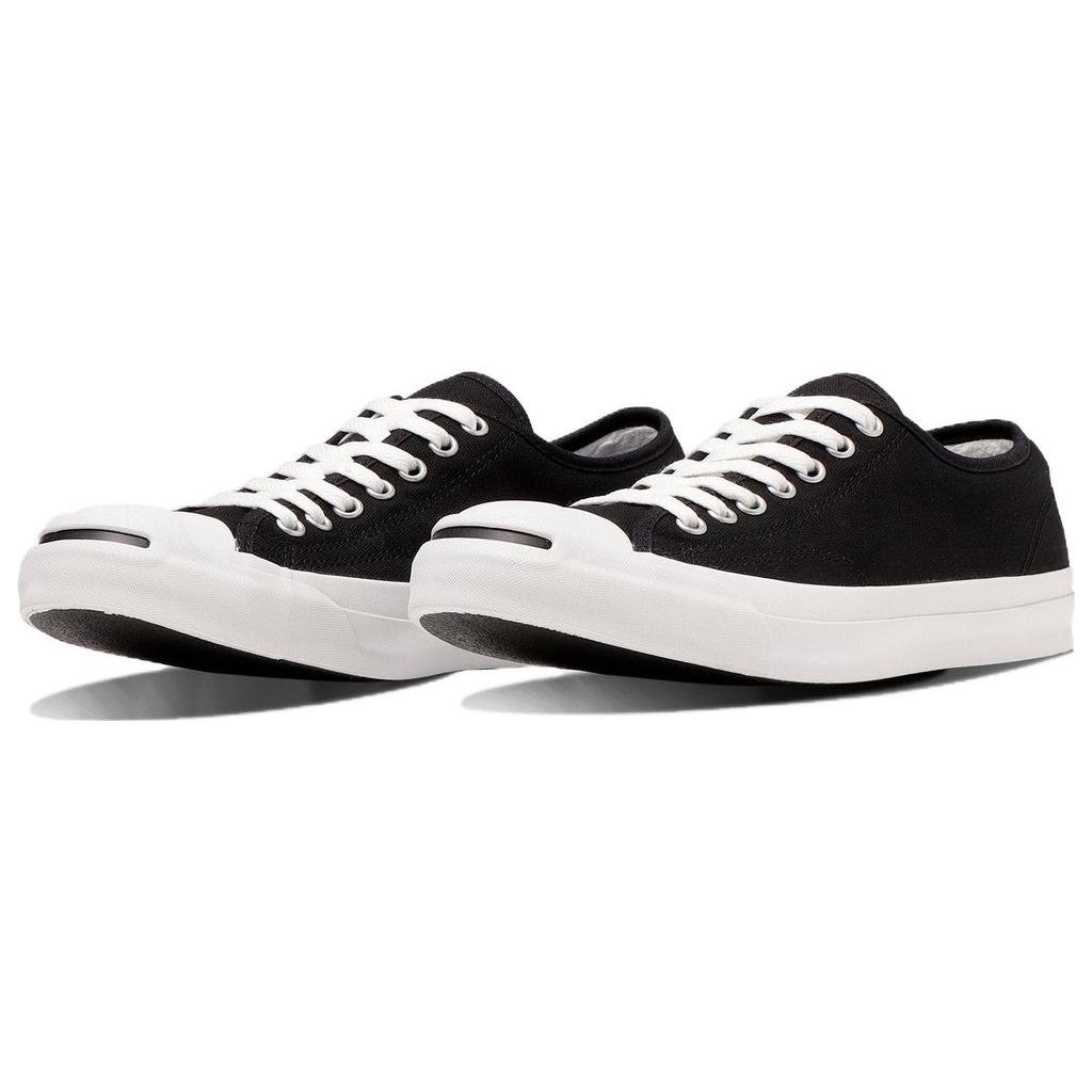 Converse Jack Purcell Low Top Canvas Sneakers Unisex Sneakers Black White 32260371