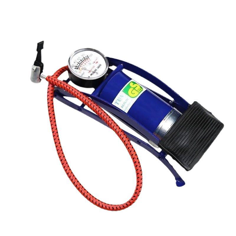 Doppelzylinder-Fußpumpe zum Aufpumpen von Autoreifen