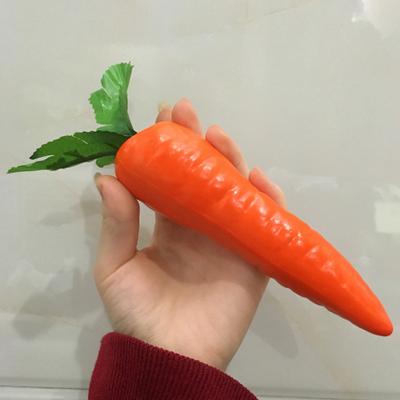 Carota Simulazione Aspetto Realistico Colore Vivace Alta Simulazione Decorativa Protezione Ambientale Arredamento Casa Nessun Odore Schiuma Verdura Simulazione