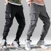 Autumn Winter Men's Lace-up Trousers, Overalls with Ties on The Legs, Warm Thick Sweatpants, Ankle-length Sportswear