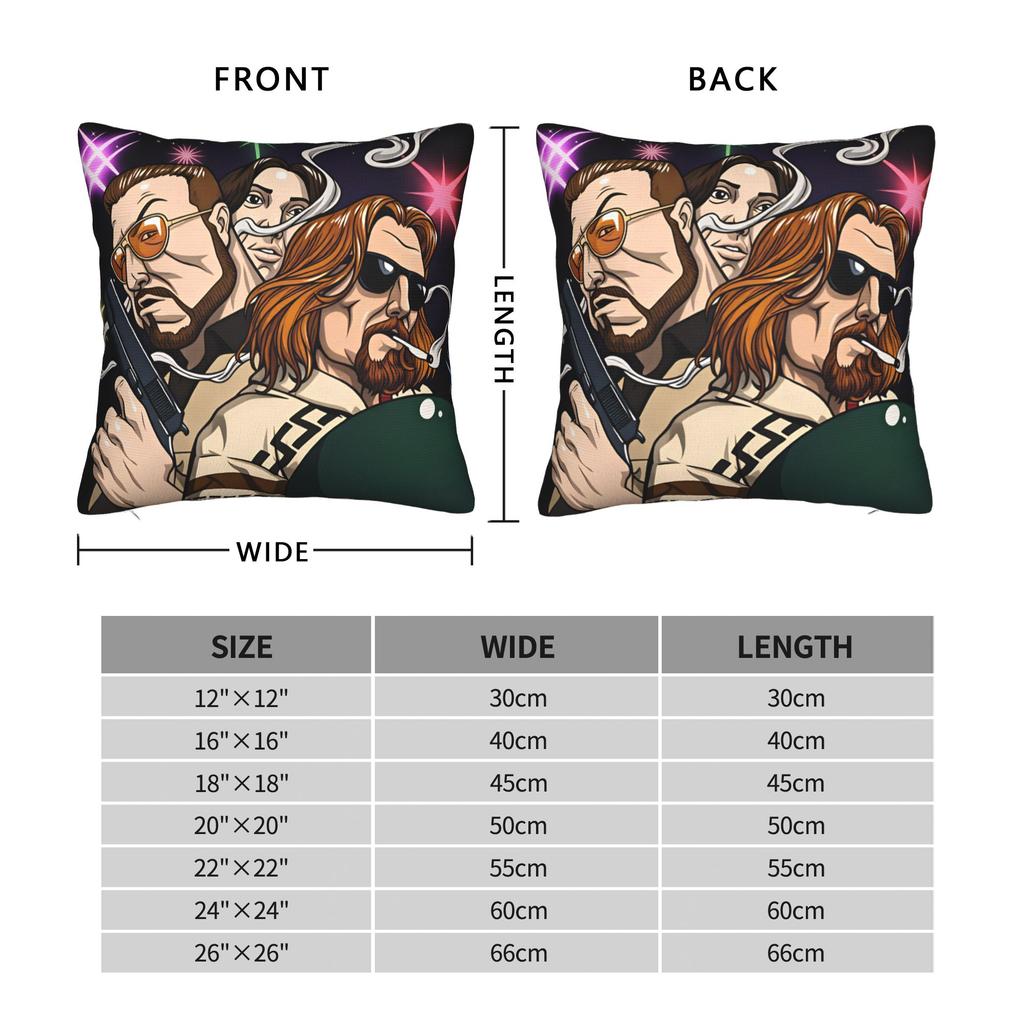 The Dude Big Lebowski ( Pillow Case Kawaii Pillow Cover Comfy Pillowcases For Sofa Car Home Decor
