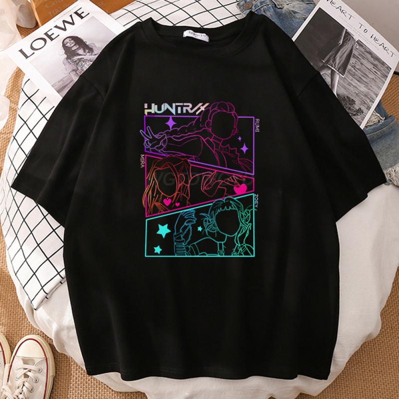 

Охота на ведьм Вокруг Принт Круглый вырез Короткий рукав Летний Досуг Спортивный Топ Свободная футболка Тренд S