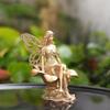 Feeëntuin Beeldje Miniatuur Figuur Micro Landschap Balkon Courtyard Bloempot Stevig