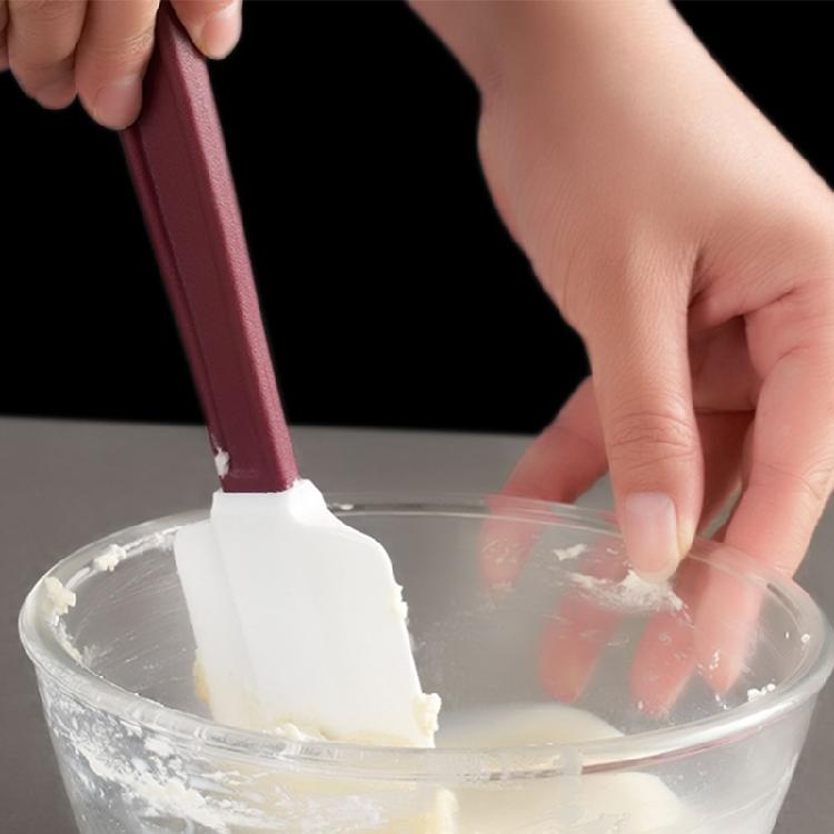 Silicone Spatula with Ergonomic Handle High Heat-Resistant Spatula Non-stick