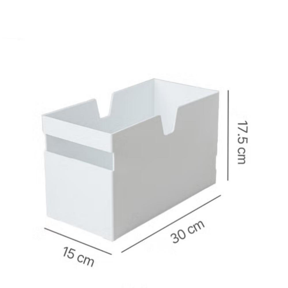 Skafferihandtag Plastförvaringslåda – 15 x 30 x 17,5 cm