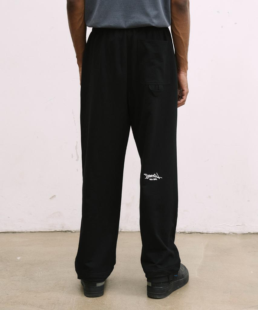BEENTRILL Script Fatigue Sweatpants (Black)
