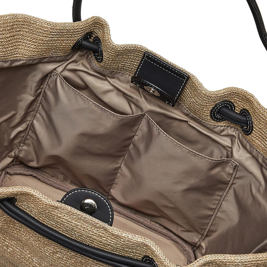 Shoulder Knot Summer Tote Beige [Isaac] Bag, Design, Bag, Women's, (26)