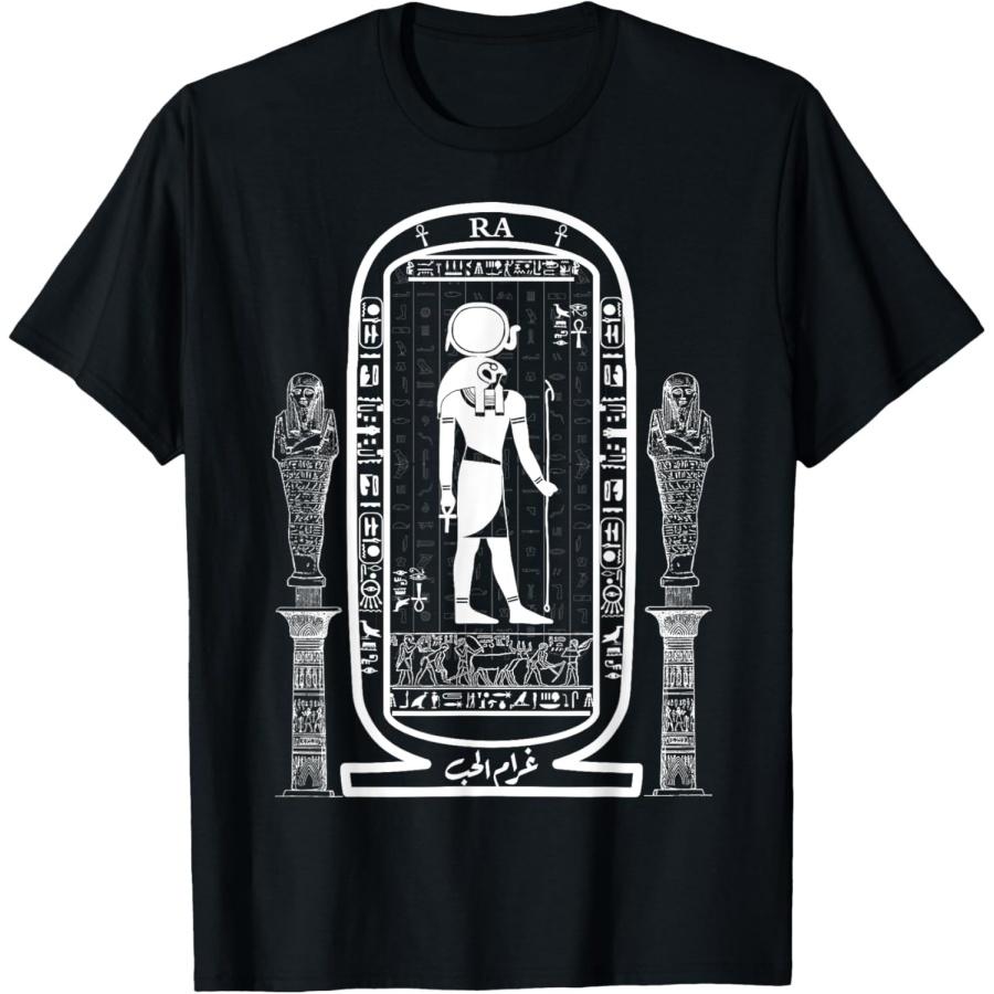 Egyptian God Amun Amen Ra Eye Of Horus Egypt Ankh Pharaoh T-Shirt