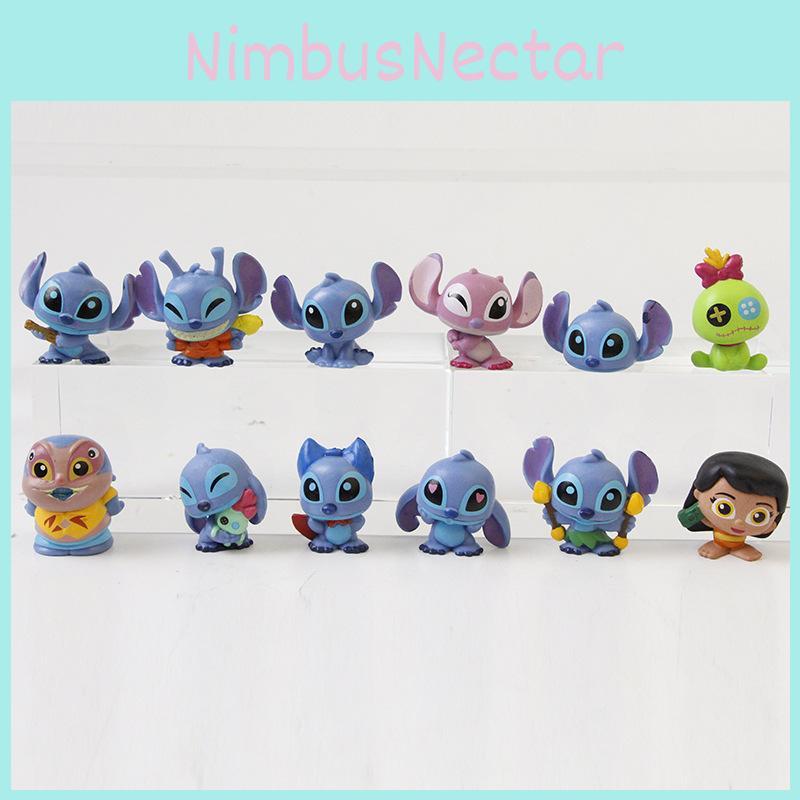 Action 12pcs Pvc Figures Model Toy Decoration Gifts Ornament Cartoon