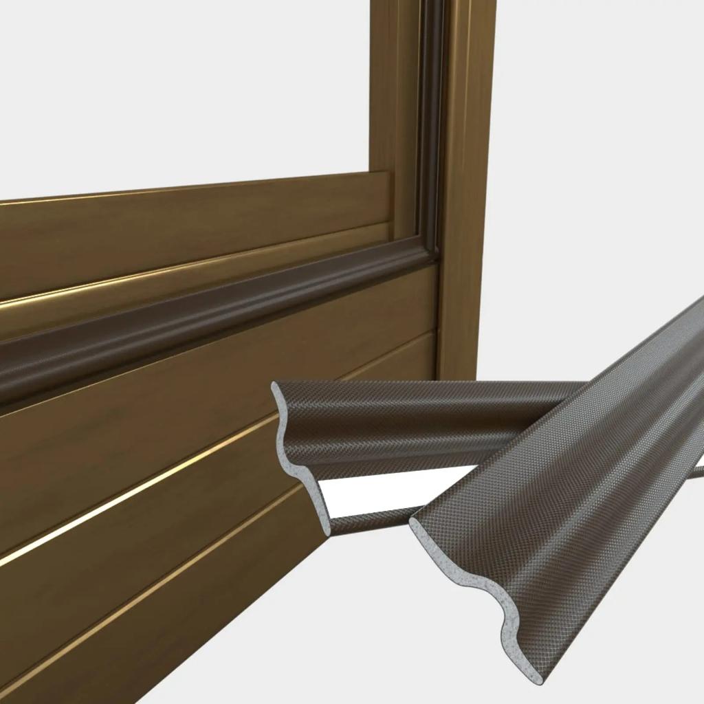 1PC 10m/393.7in Soundproof Foam Window Weatherproof Sealing Strip Sliding Door Window Windproof Soundproof Door Bottom Sealing