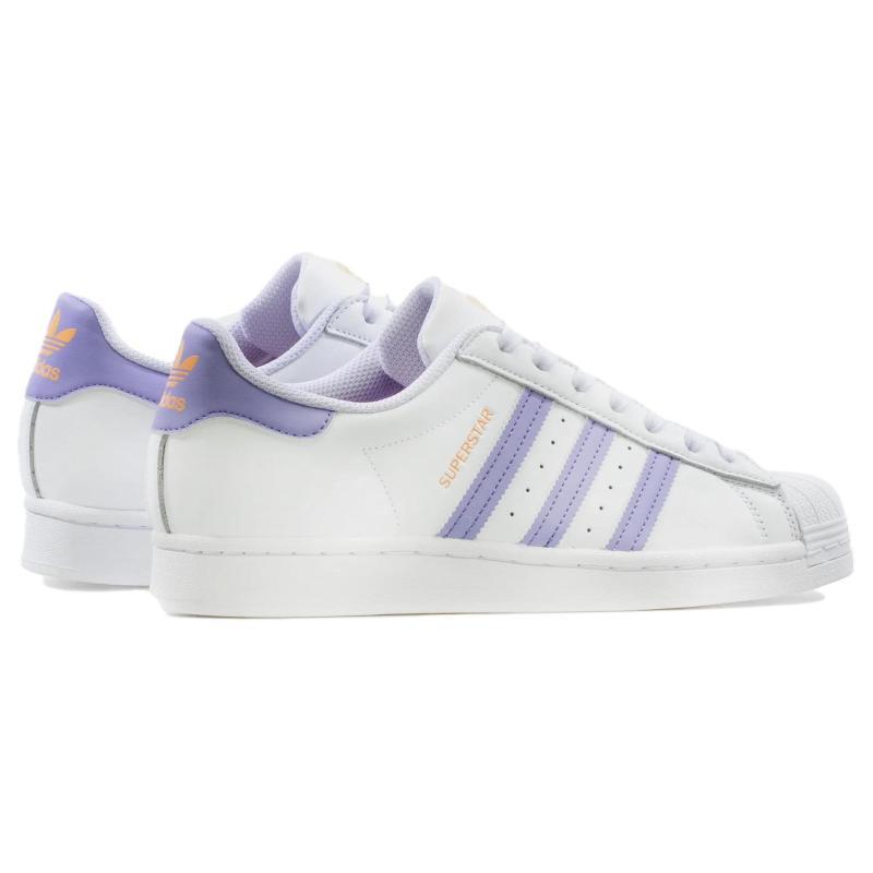 Adidas Superstar 'White Light Purple' Sneakers GX2537