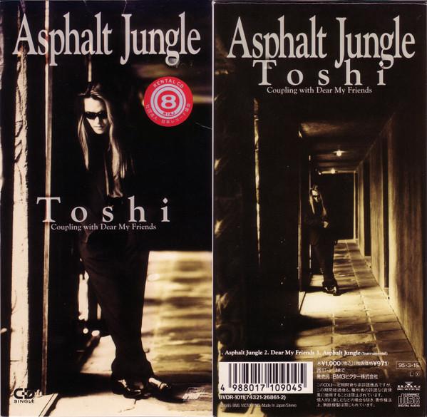 

CD TOSHI - Asphalt Jungle BVDR1011 Ariola 1995 Japan Rock Used