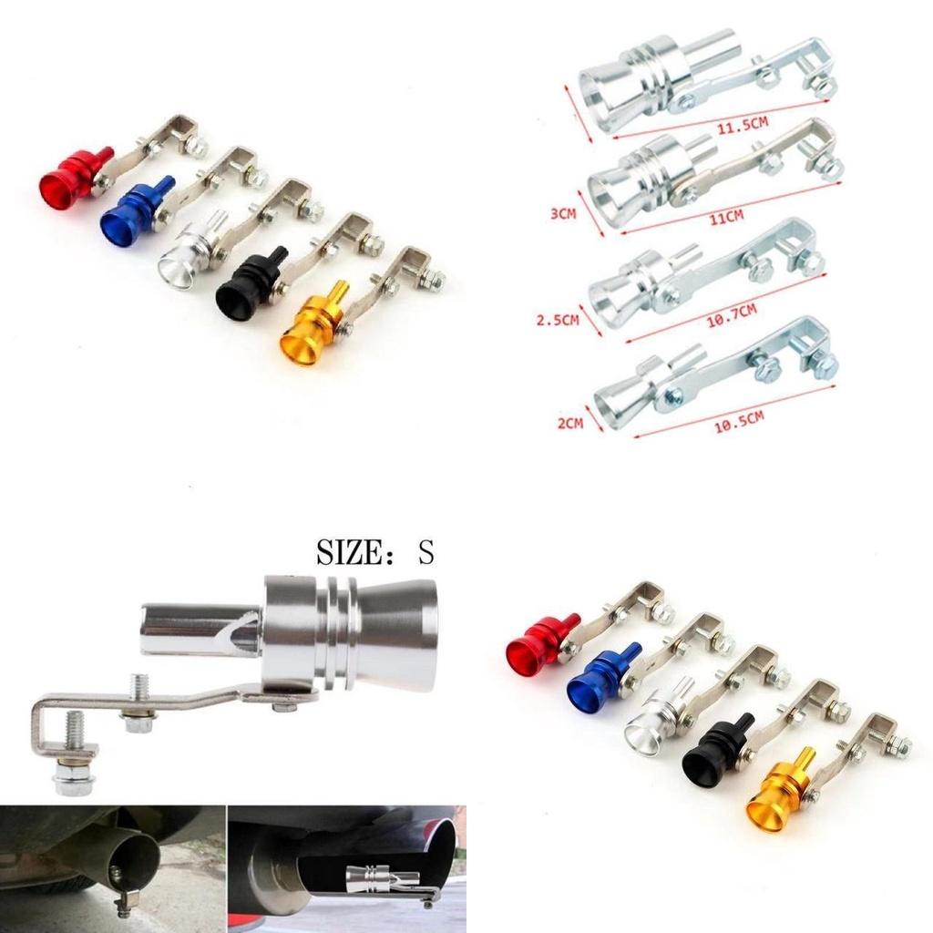 Universal Turbo Car Sound Whistle Exhaust Pipe Oversized Roar Maker For Auto