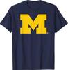 Michigan Wolverines Icon Navy Officially Licensed T-Shirt