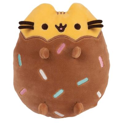 Pusheen Μπισκότο Βουτηγμένο στη Σοκολάτα Πλούσινο