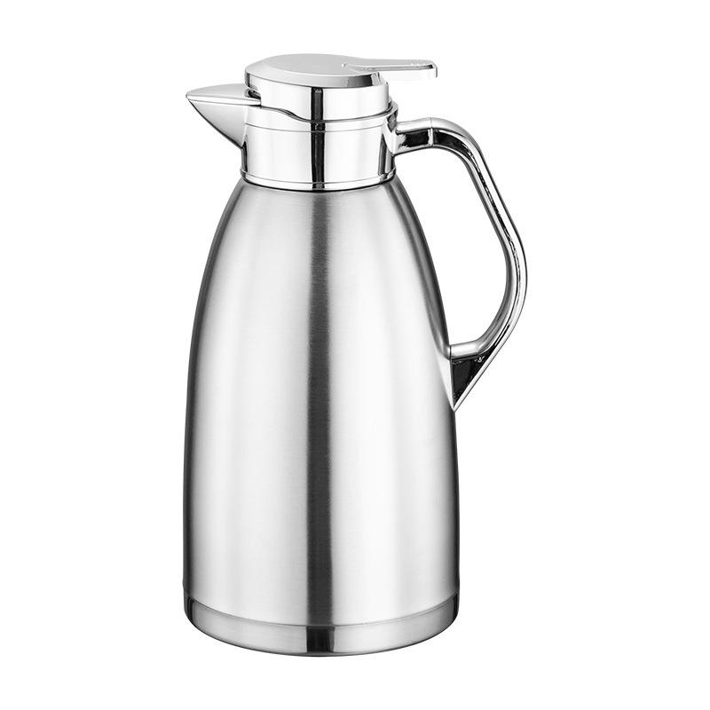 

304 Stainless Steel Large Capacity Vacuum Insulated Thermos Bottle for Home, Restaurant, or Hotel Use 1.8L