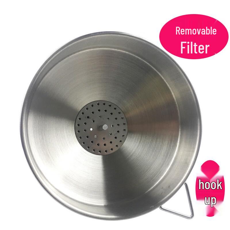 Thickened Stainless Steel Funnel with Filter Screen