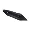 Upgrade Your For Click 150125 with This Black Carbon Fiber Exhaust Pipe Cover