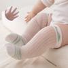 Newborn Baby Socks Summer Anti-Mosquito Knee High Infant Socks Cute Cartoon Breathable Mesh Over Calf Stockings For Infants