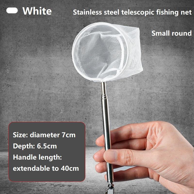 

Aquarium Square Fishing Net Extendable Long Handle Cup for Fish Shrimp Tank Clean Accessories YGQJYP04
