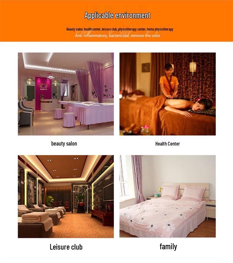 Pătură de încălzire cu infraroșu îndepărtat pentru îndepărtarea umezelii și a frigului, detoxifiere acidă, tratament de înfrumusețare cu cătină, pătură cu aburi pentru salon.