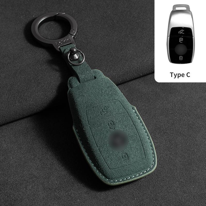 For Cross-border Markets Fits Benz C/E/S Class C260 E300 S350 GLC260 Factory In Stock Key Fob Cover for Mercedes-Benz