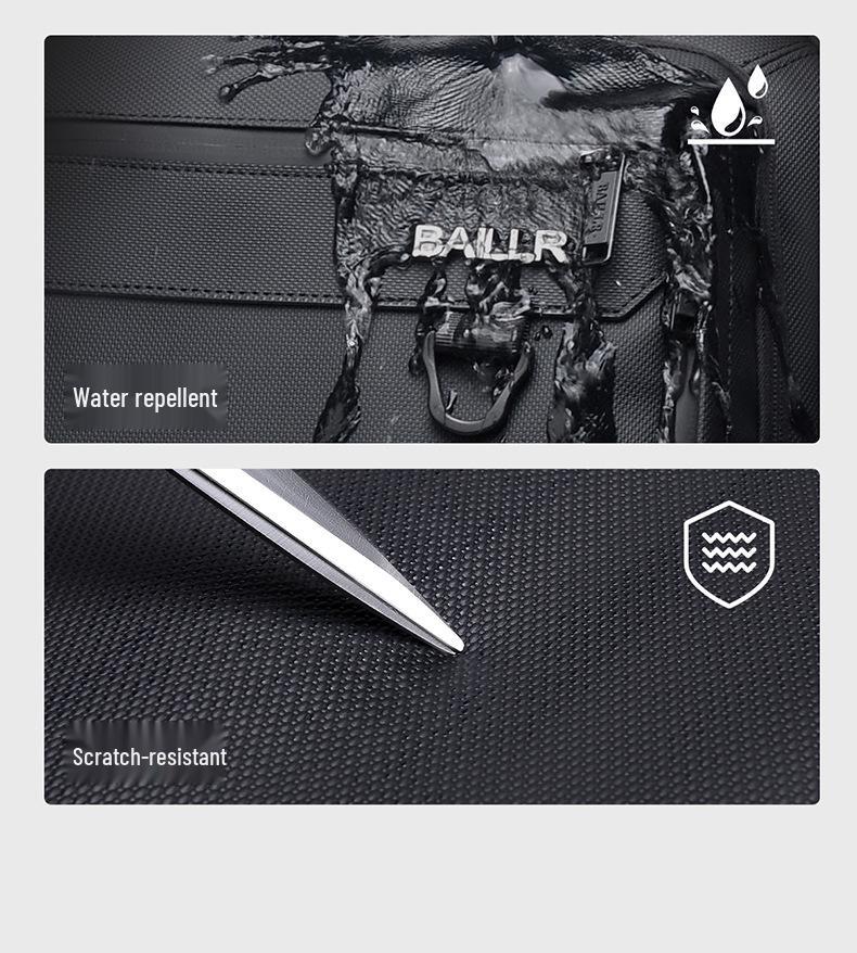 Men's Fashion Multi-pocket Laptop Backpack - Large Capacity, Commuter-friendly