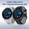 Tempered Glass Screen Protector For Garmin Forerunner 965 PC Case Protective Cover For Garmin Forerunner 965 Shell Accessories